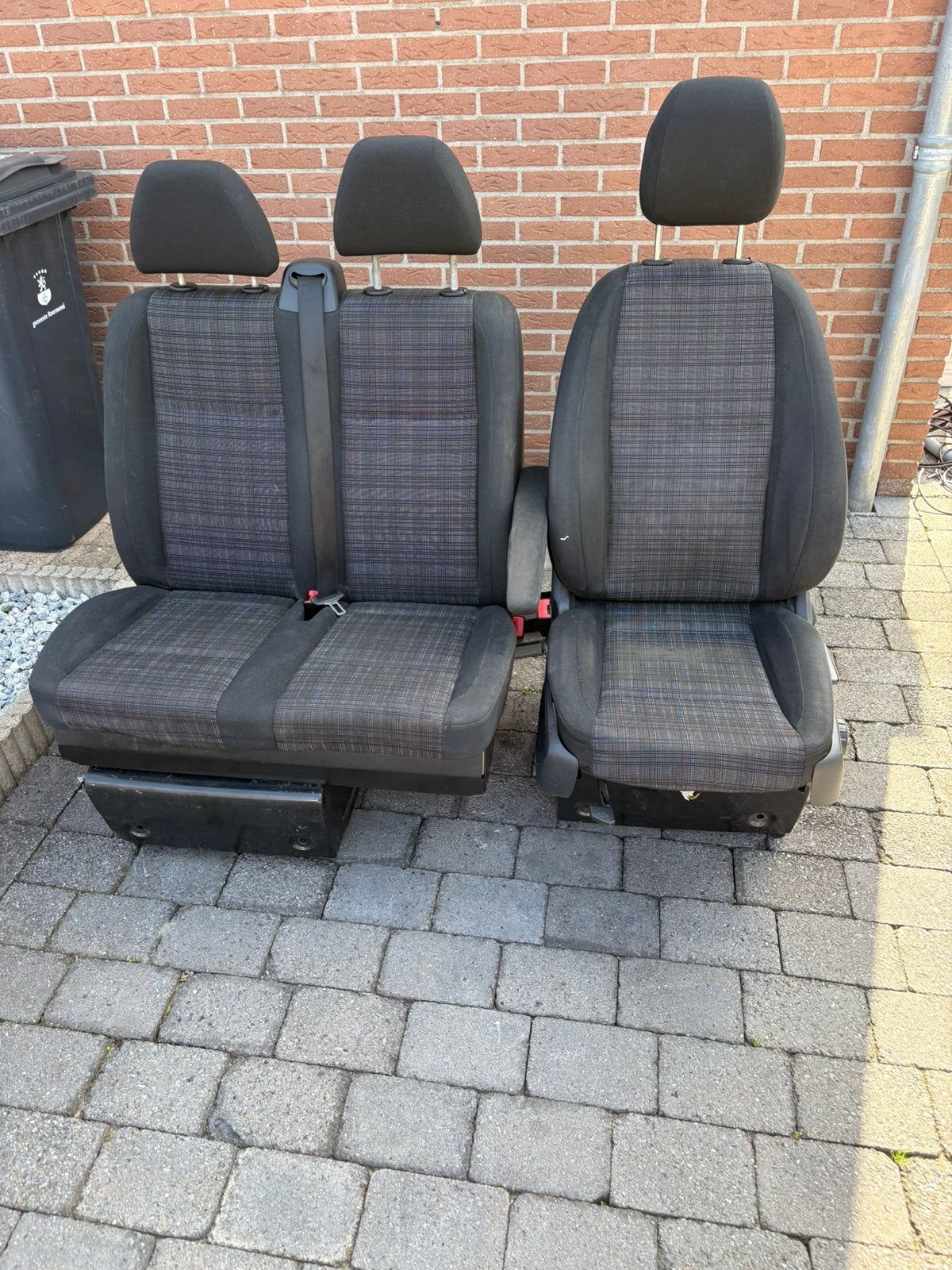 Bestuurdersstoel +bijrijdersbank Mercedes vito w447, Auto-onderdelen, Ophalen, Gebruikt