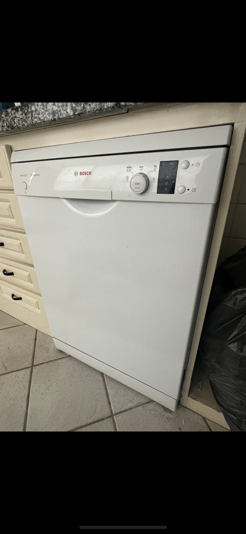 Bosch Serie 2  silence plus Vrijstaande Vaatwasser, Ophalen, 60 cm of meer, Eco programma, Zo goed als nieuw