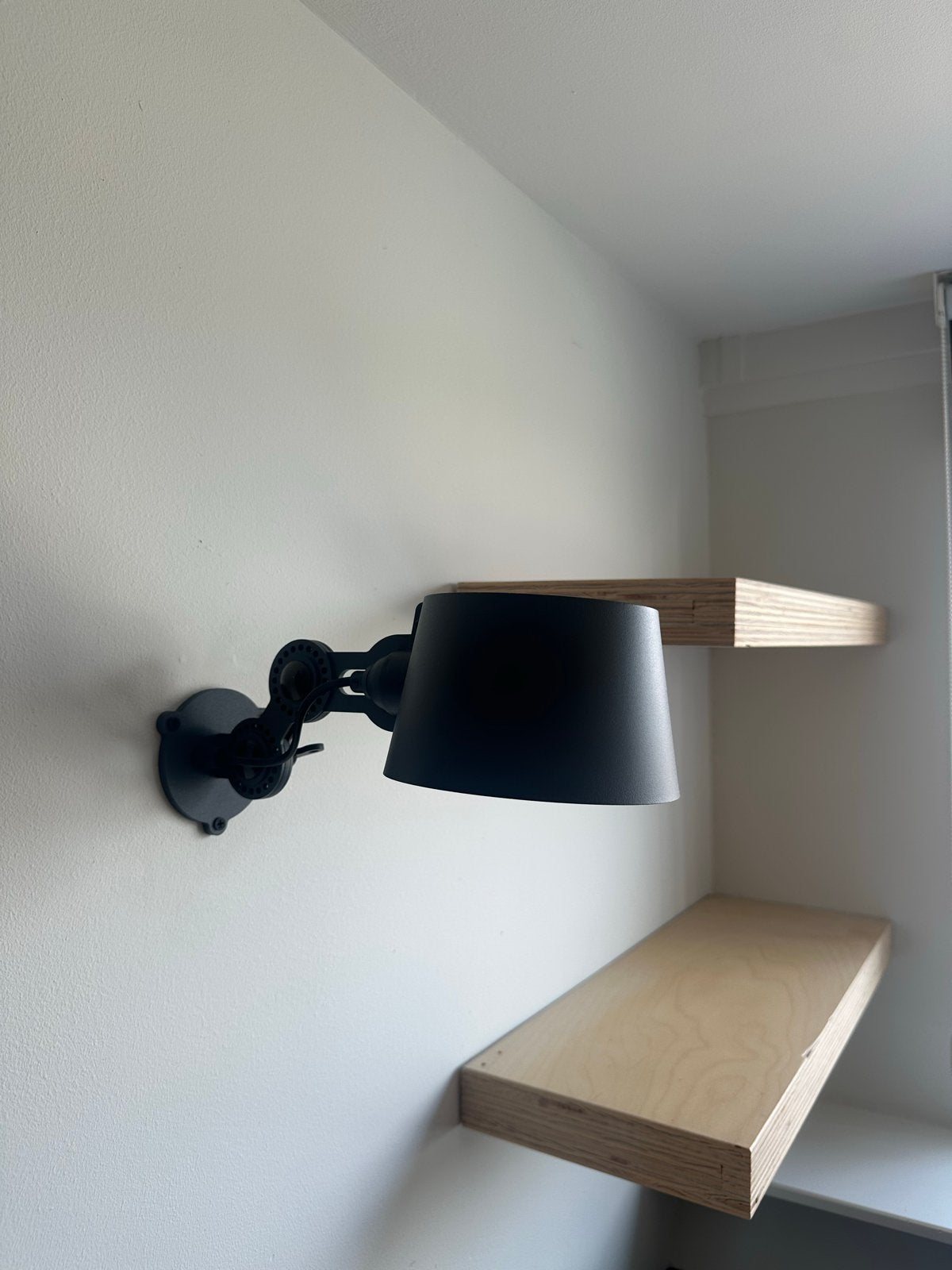Tonone Wall Lamp Side Fit Mini Midnight Grey Inbouwlamp, Ophalen, Zo goed als nieuw, Metaal