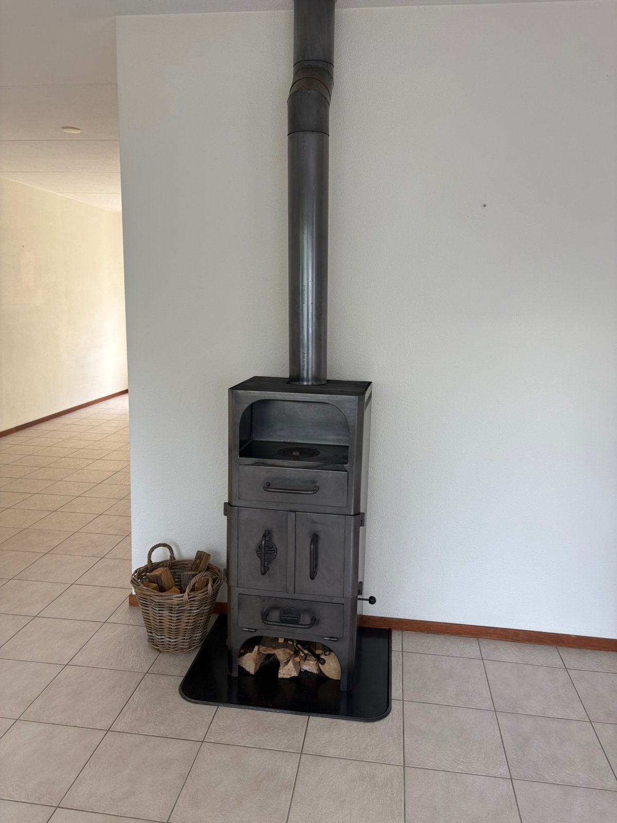 Houtkachel Kaminos Consul, Huis en Inrichting, Kachels, Ophalen, Zo goed als nieuw, Hout, Houtkachel