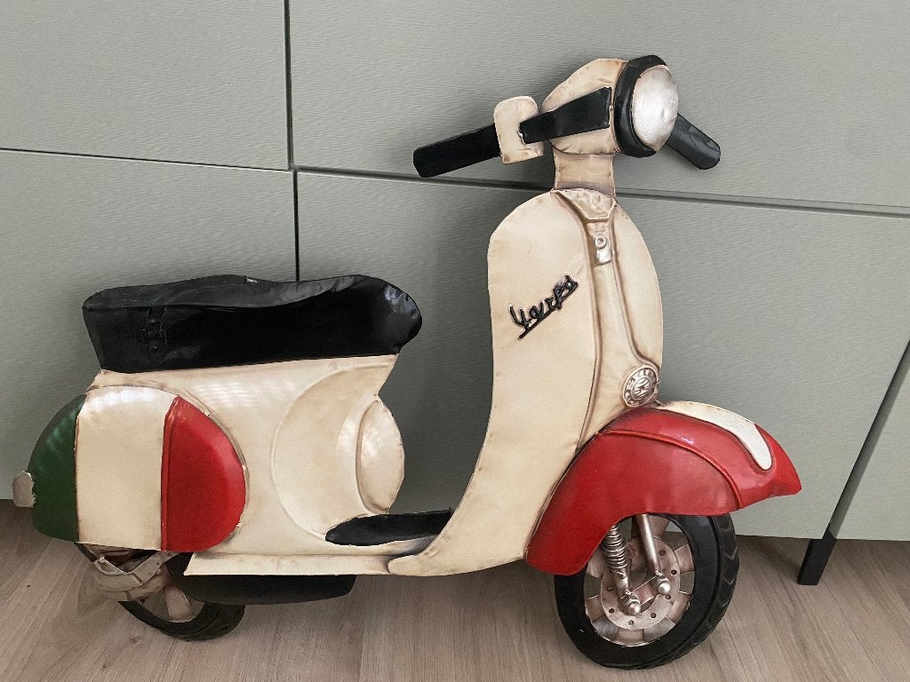 Vespa scooter metaal 3D, Ophalen, Nieuw
