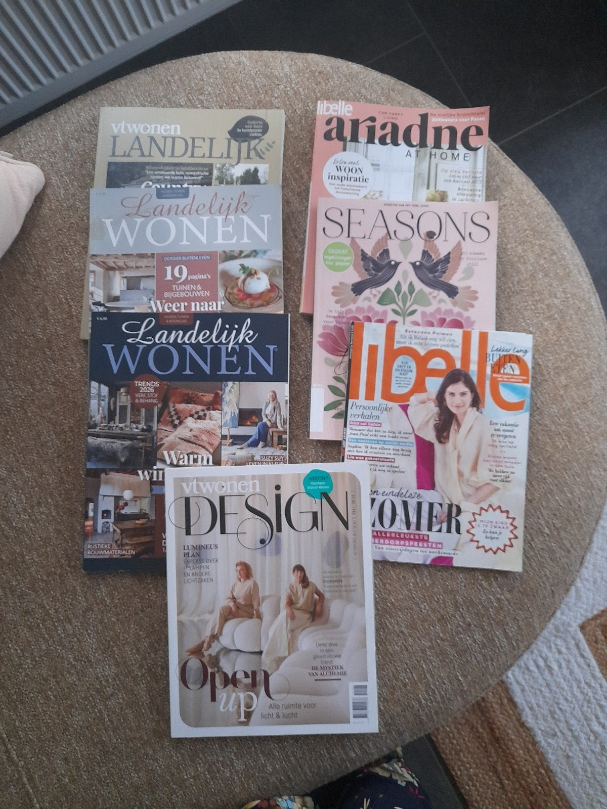 div woonbladen 7 stuks, Boeken, Tijdschriften en Kranten, Ophalen of Verzenden, Zo goed als nieuw