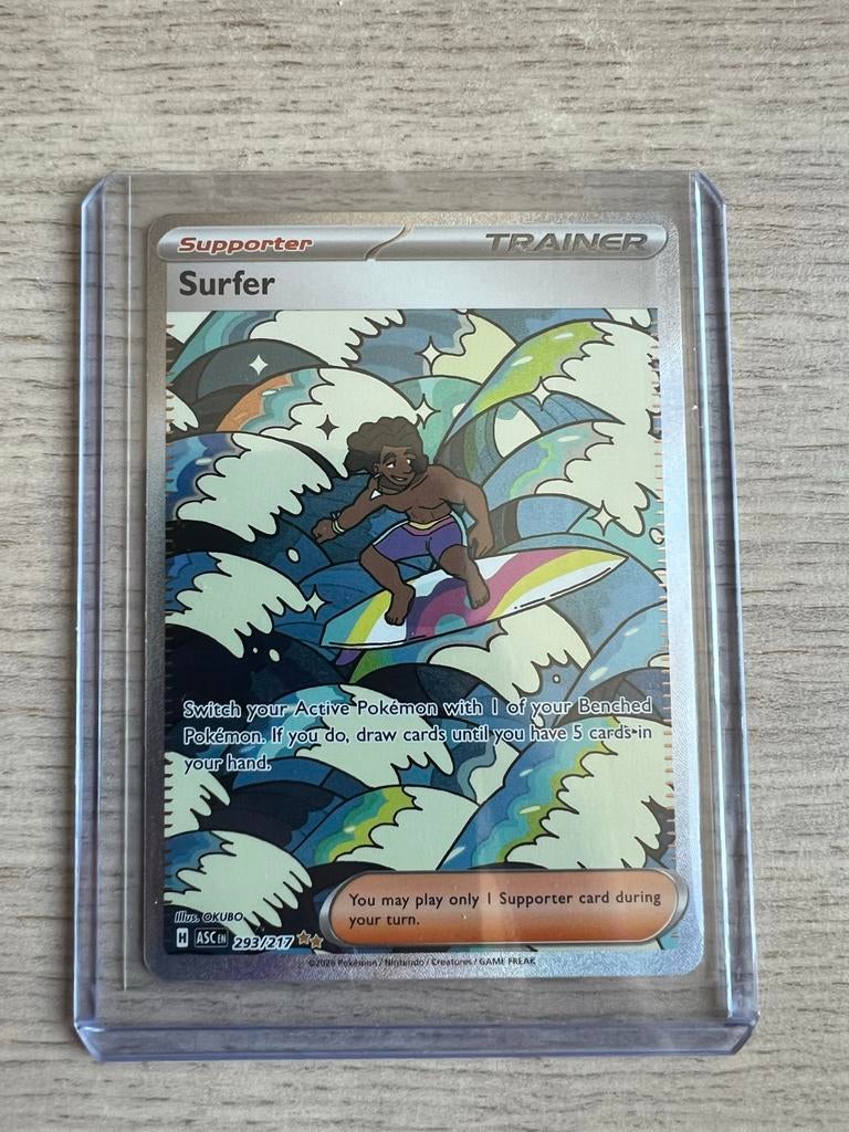 Ascended heroes SIR Surfer 293/277, Ophalen of Verzenden, Zo goed als nieuw, Losse kaart
