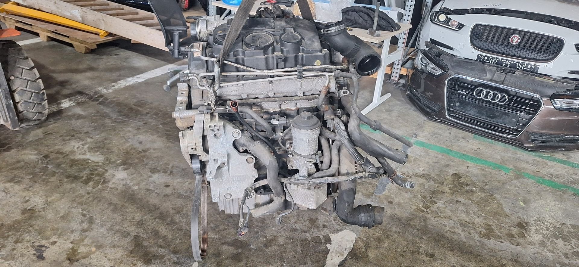 VW 2.0 TDI Motorblok BMP - Pompverstuiver - Passat 3C, Gebruikt, -, -, Ophalen of Verzenden