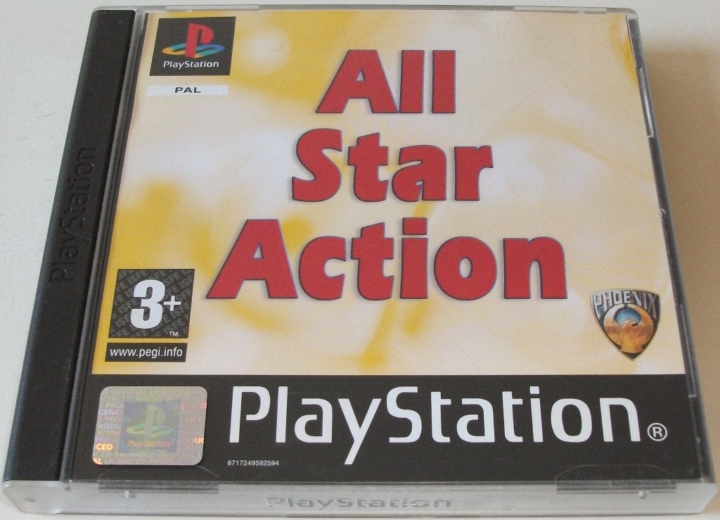 PS1 Game *** ALL STAR ACTION *** 12 Races & Sporting Events, Spelcomputers en Games, Games | Sony PlayStation 1, 1 speler, Racen en Vliegen