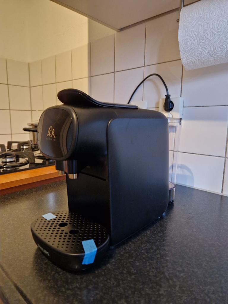 L'OR Barista (Cups) Koffiemachine - Zwart, Zo goed als nieuw, Koffiemachine, Ophalen of Verzenden, Zo goed als nieuw, 1 kopje