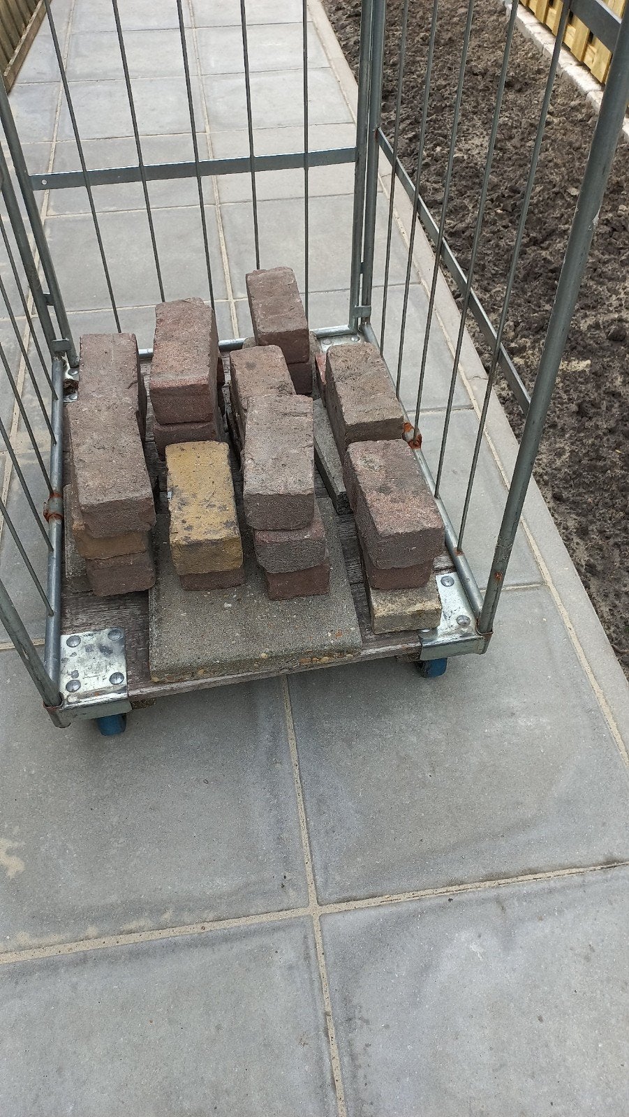 straatklinkers gratis, Ophalen, Beton, Klinkers