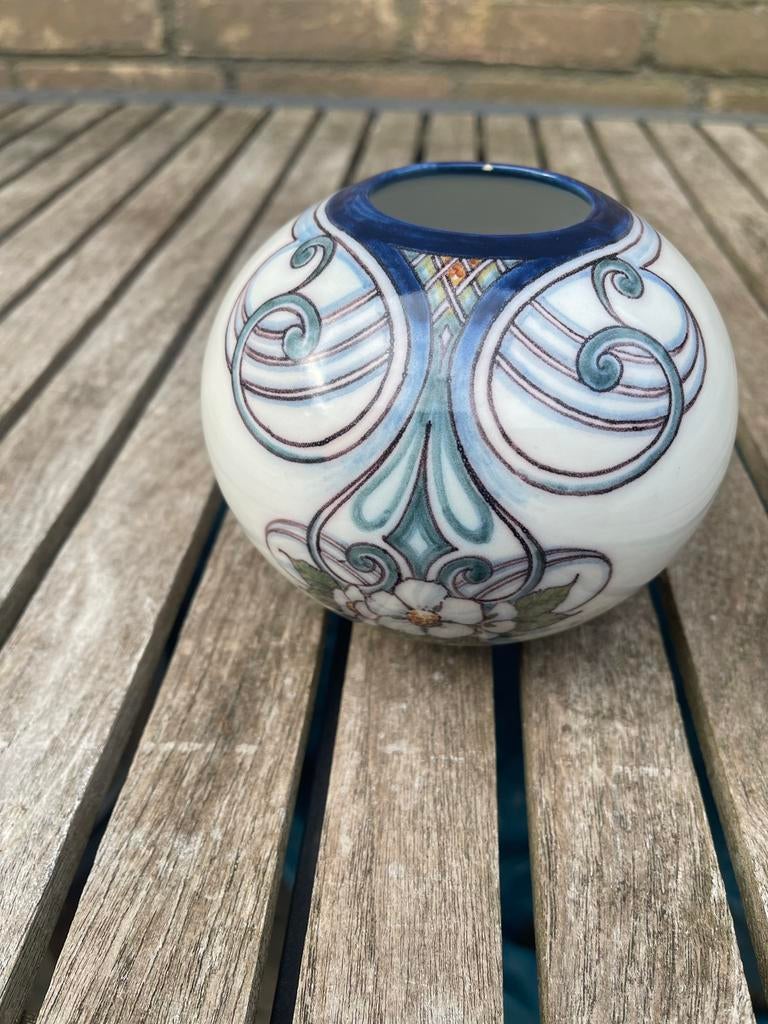 Prachtige Marcolin vaas, Art Nouveau stijl, Ophalen of Verzenden, Zo goed als nieuw
