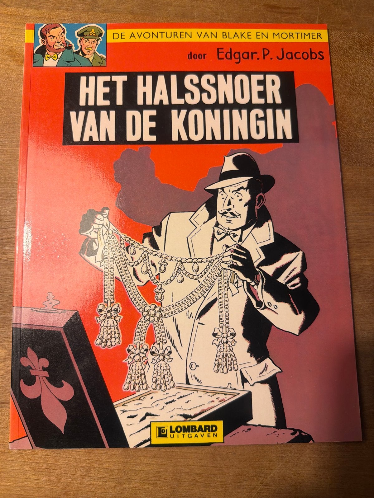 Blake en Mortimer: Het Halssnoer van de Koningin, Eén stripboek, Ophalen of Verzenden, Gelezen