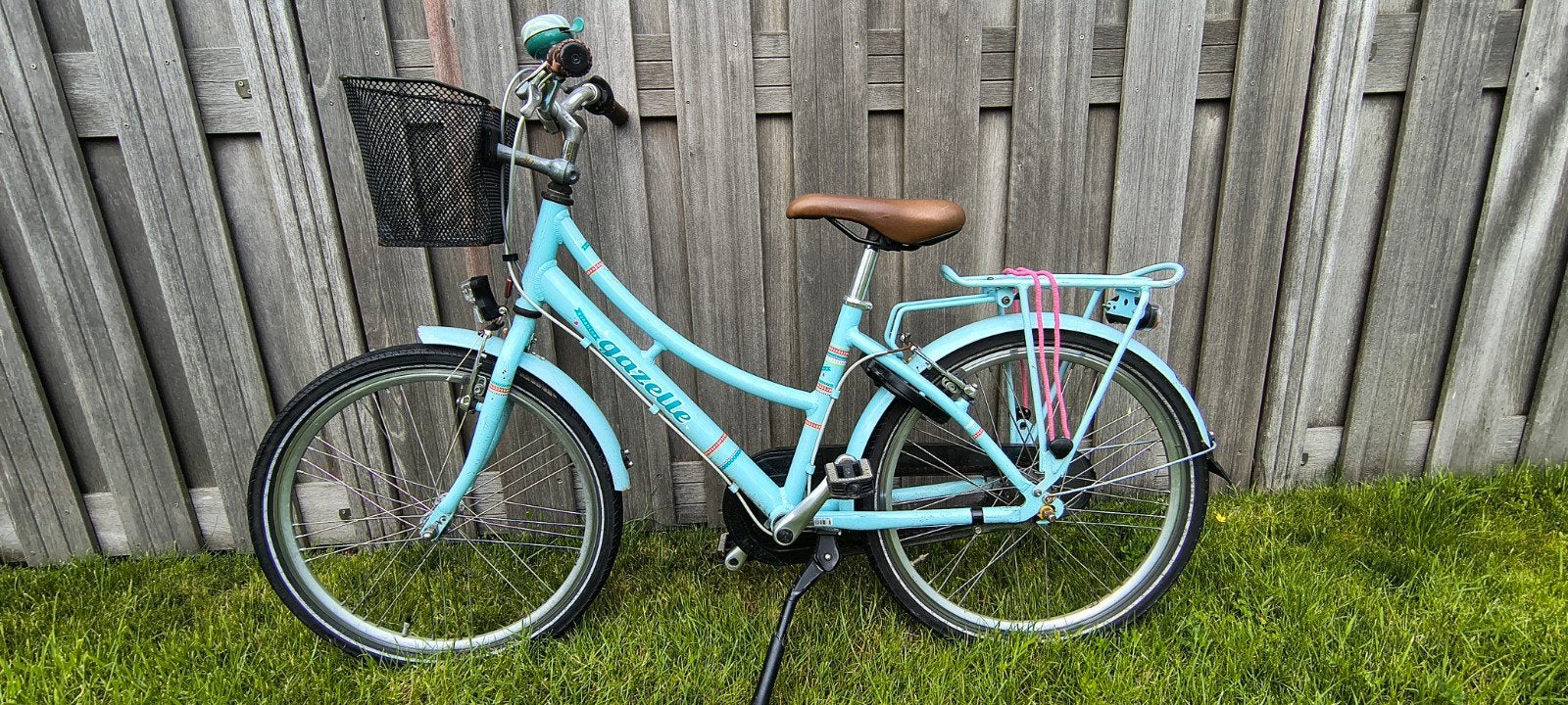 Gazelle Sunshine meisjesfiets 32cm frame 22inch band, Ophalen, Terugtraprem, 22 inch, Gebruikt