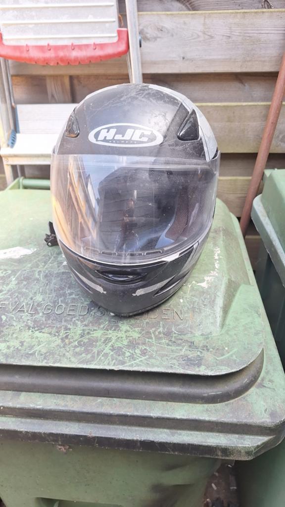Scooter brommer goed helm heel weinig Gebruikt, Ophalen of Verzenden, Zo goed als nieuw