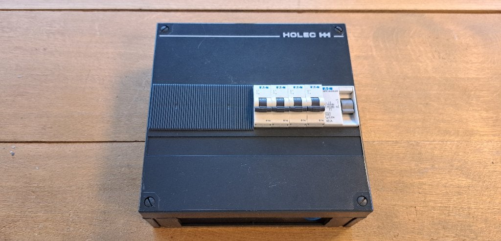 Holec Eaton Groepenkast 4 B16 groepen + 1x 40A aardlek (1x), Gebruikt, Onbekend, Onbekend, Ophalen of Verzenden