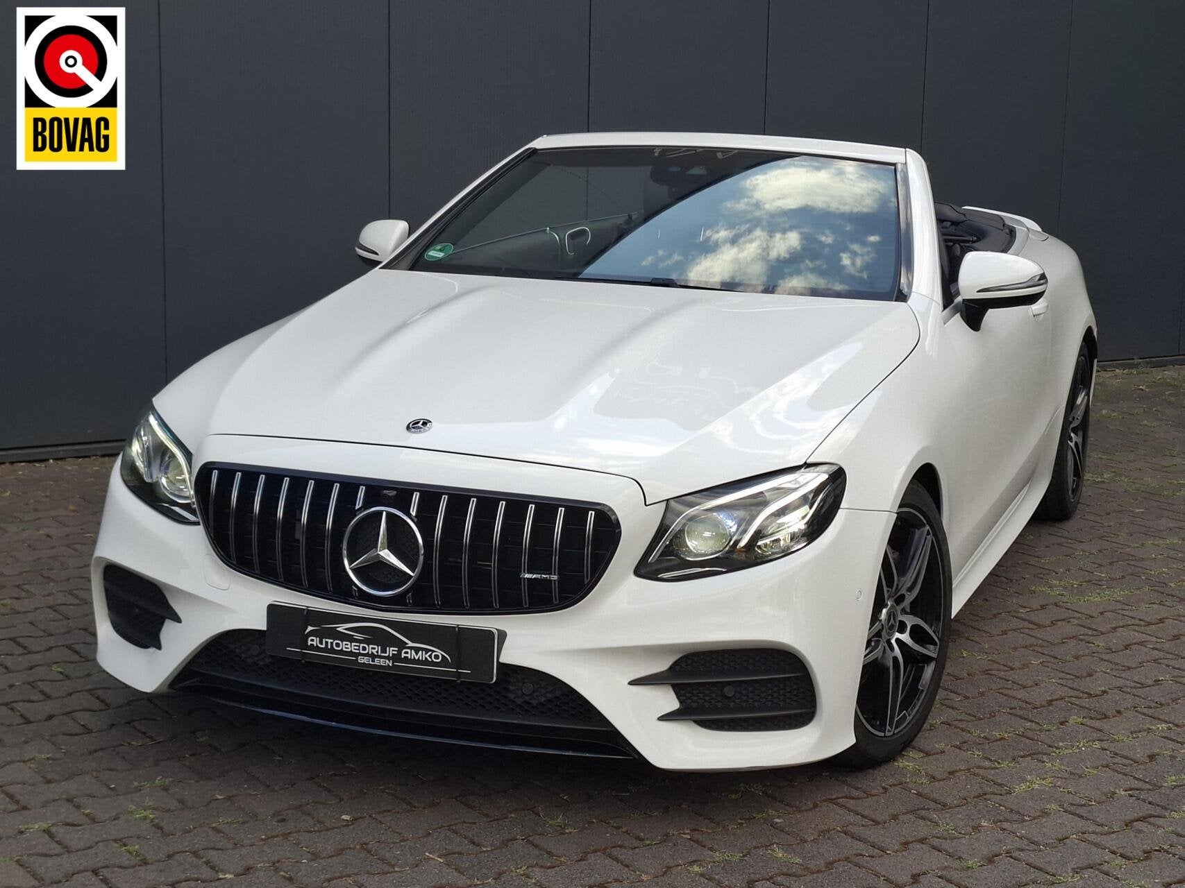 Mercedes E-klasse Cabrio 220 d Premium AMG / LEDER / BURMEST, Auto's, Automaat, 1730 kg, Achterwielaandrijving, Gebruikt