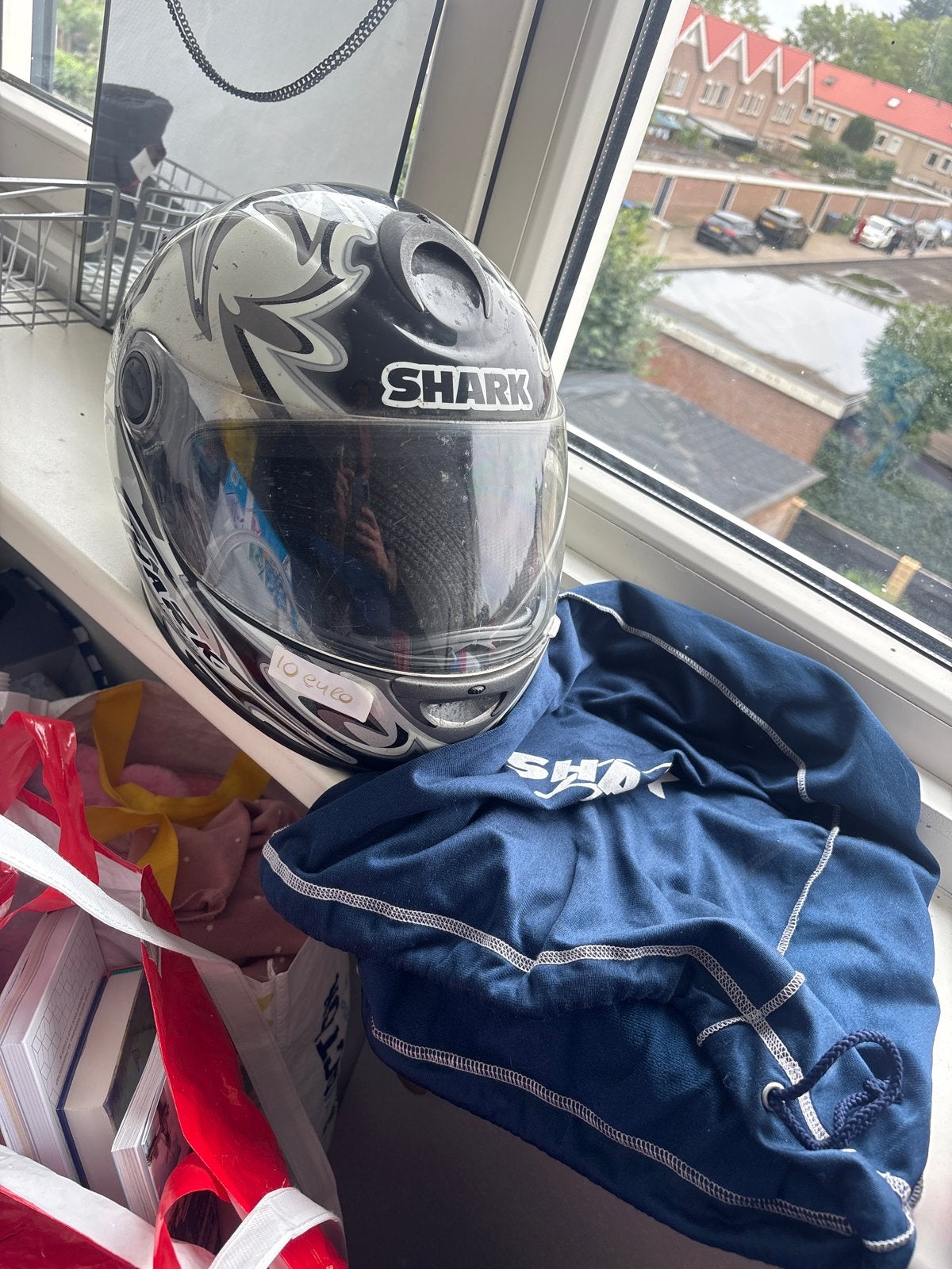 Shark Integraalhelm Maat 56, Motoren, M, Shark, Ophalen of Verzenden, Integraalhelm