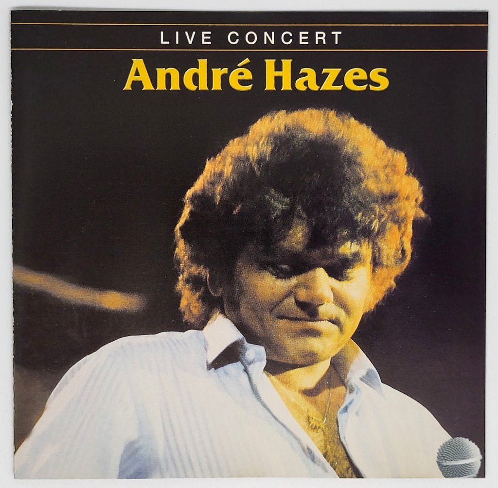 André Hazes - Live in Concert - CD, Ophalen of Verzenden, Gebruikt, Levenslied of Smartlap
