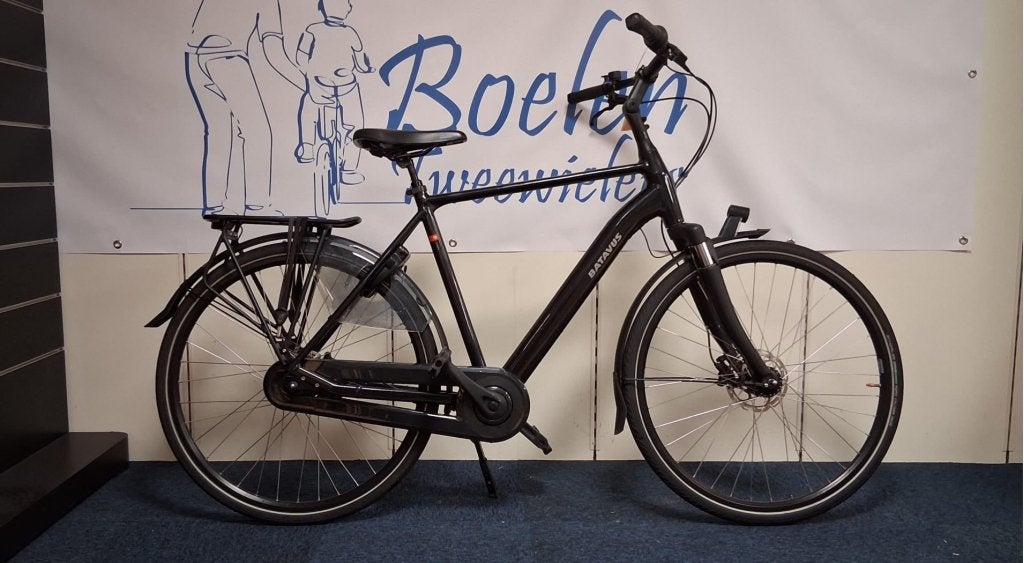 Batavus Finez 28/57 8v Herenfiets 2 jaar jong ZGAN, Fietsen en Brommers, Ophalen, Batavus, Versnellingen, Batavus