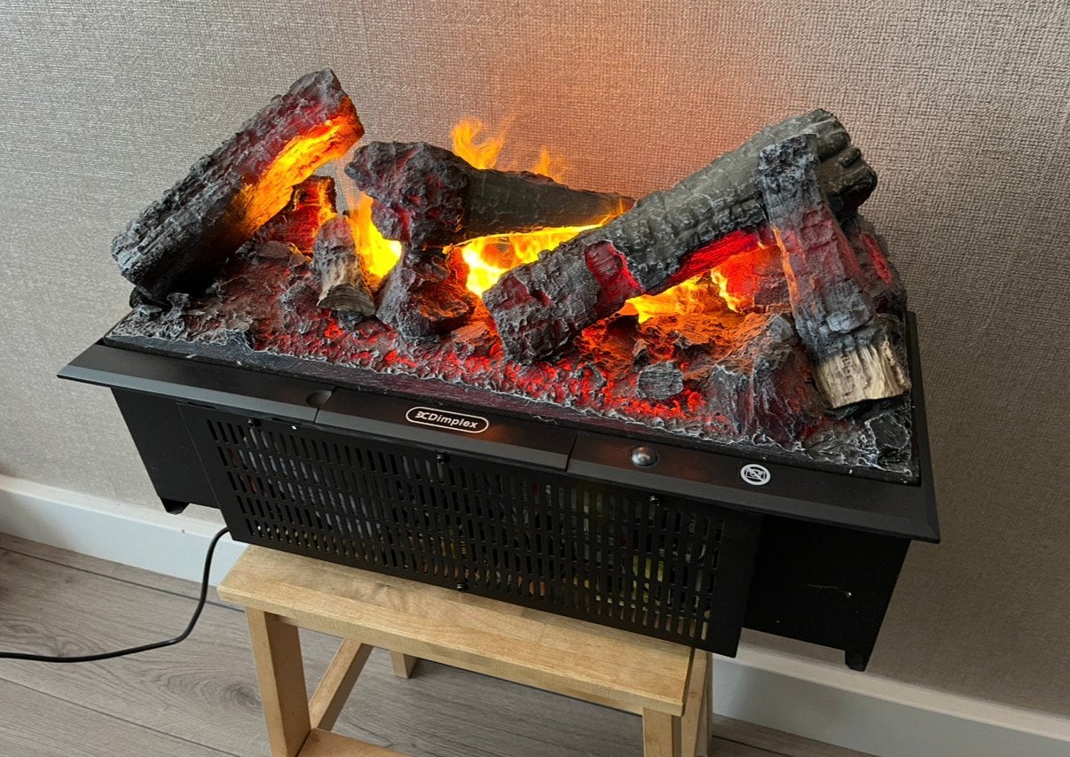 Dimplex cassette 600 - opti-myst - waterdamphaard sfeerhaard, Huis en Inrichting, Ophalen, Zo goed als nieuw, Inbouwhaard, Elektrische haard