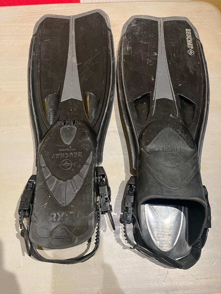 Diverse duikspullen (vinnen, handschoenen en meer), Ophalen of Verzenden, Gebruikt, Overige typen