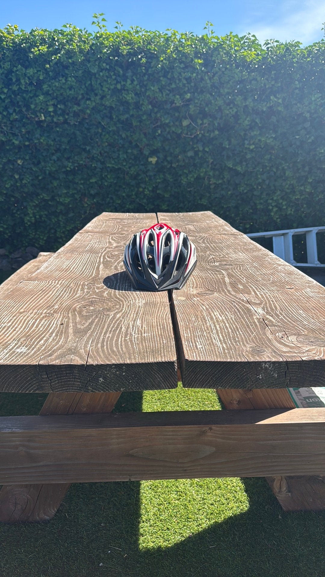 Espada fietshelm - rood/wit/zwart  58 tot 62 centimeter, Ophalen of Verzenden, Zo goed als nieuw, Heer of Dame