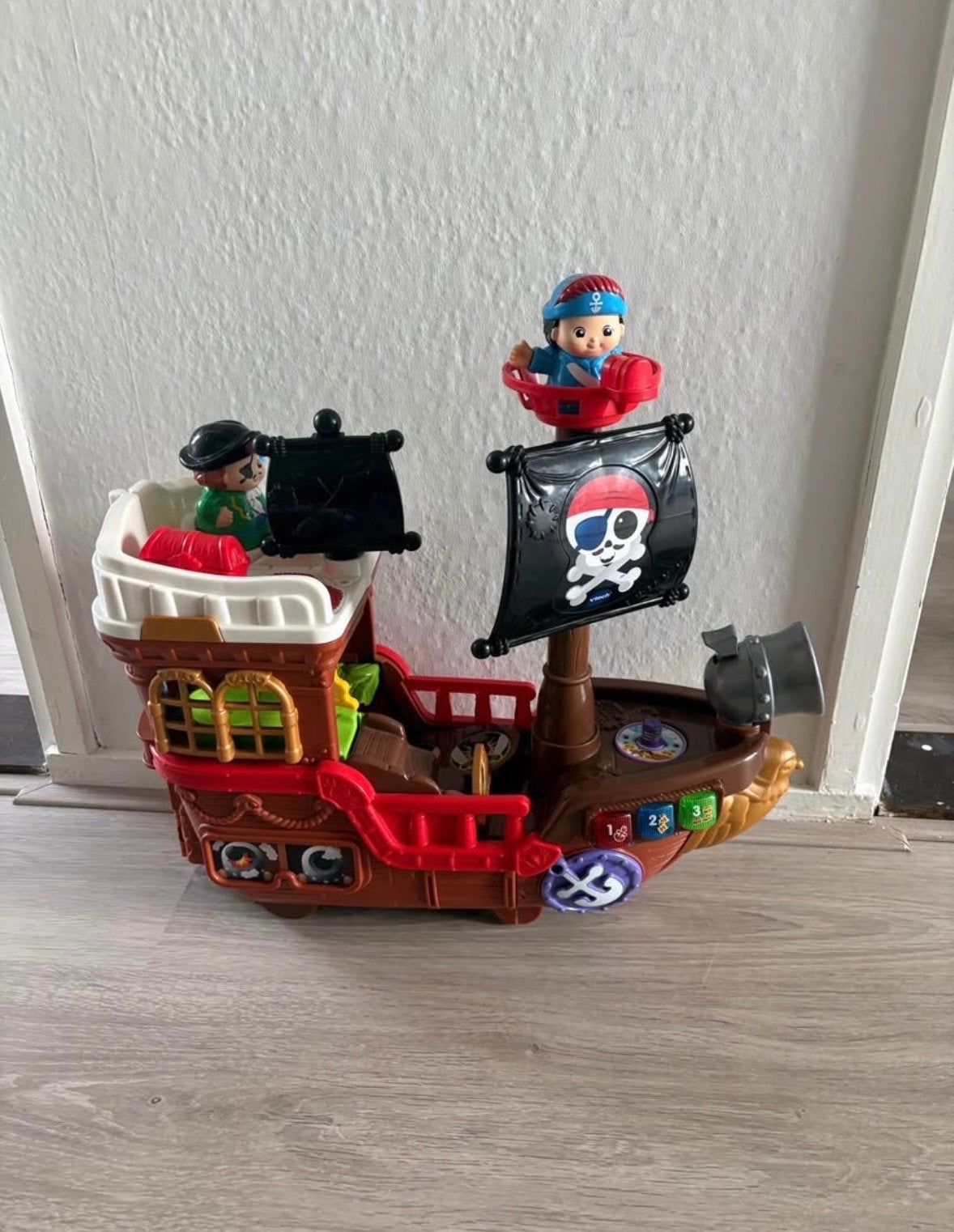 Vtech Piratenschip met geluid en figuren, Kinderen en Baby's, Speelgoed | Vtech, Ophalen, Gebruikt, 2 tot 4 jaar