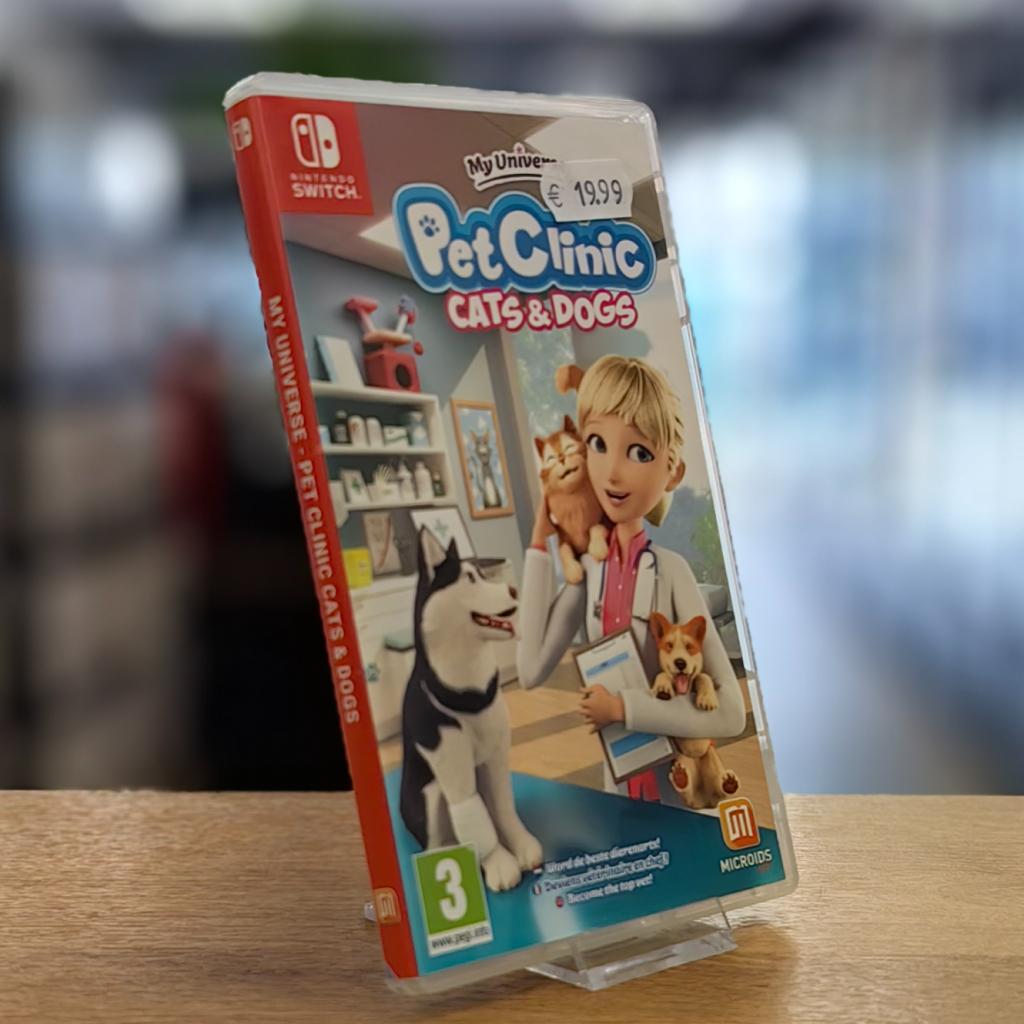 Pet Clinic Cats & Dogs - Switch Game, Spelcomputers en Games, Spelcomputers | Nintendo Switch, Nintendo, Zo goed als nieuw, Support@nintendo.com