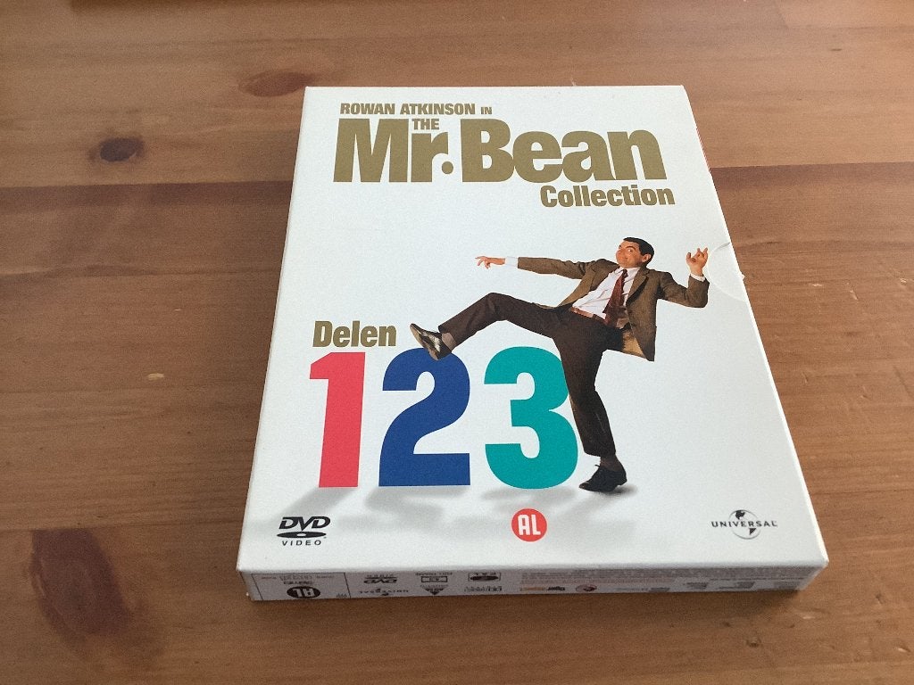 The Mr. Bean Collection. Deel 1, 2 en 3 dvd box, Alle leeftijden, Ophalen of Verzenden, Extra's, Britse komedie