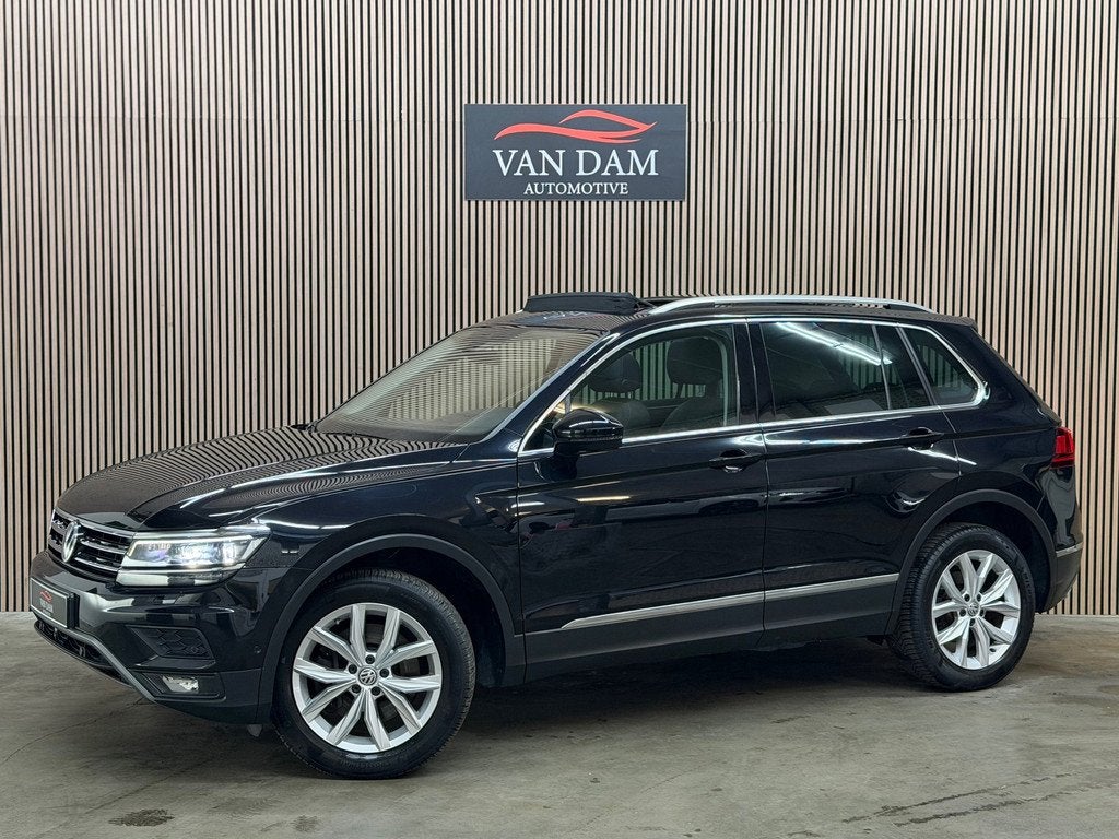 Volkswagen Tiguan 2.0 TSI 4Motion Highline 2017 DSG 220PK FU, Auto's, Volkswagen, Gebruikt, 4 cilinders, Zwart, Bedrijf