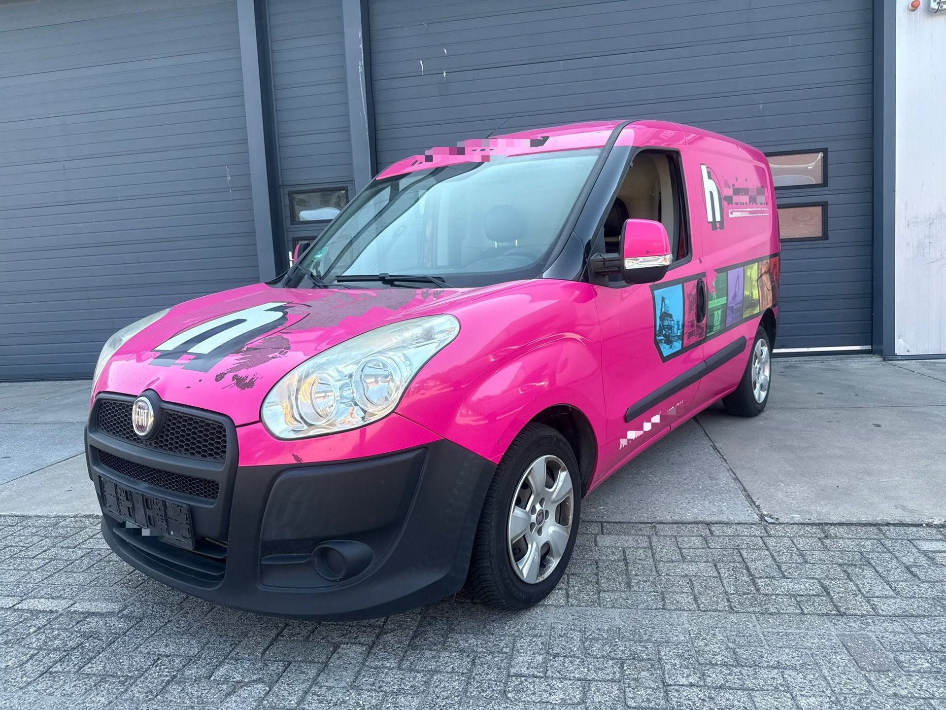 Fiat Doblò Cargo 1.3 MultiJet Actual, Auto's, Stof, Gebruikt, Zwart, Overige brandstoffen