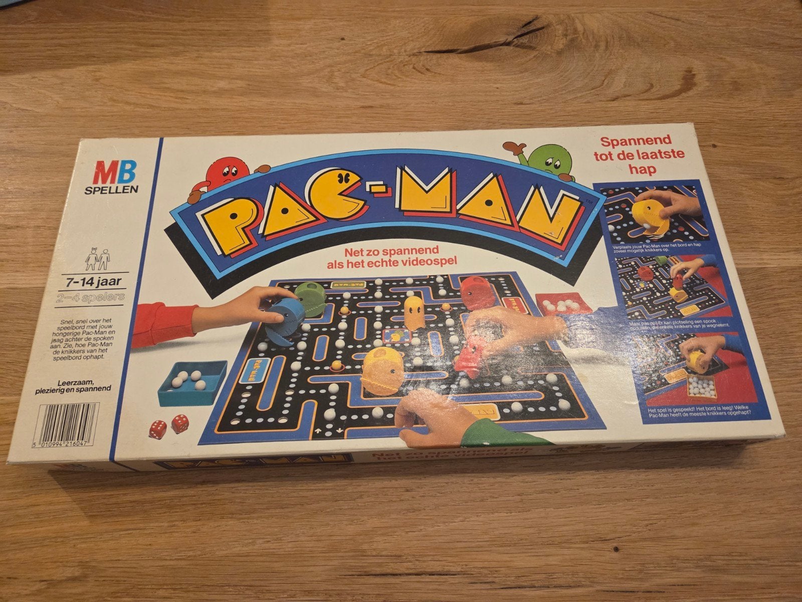 Vintage pacman bordspel, Ophalen of Verzenden, Zo goed als nieuw