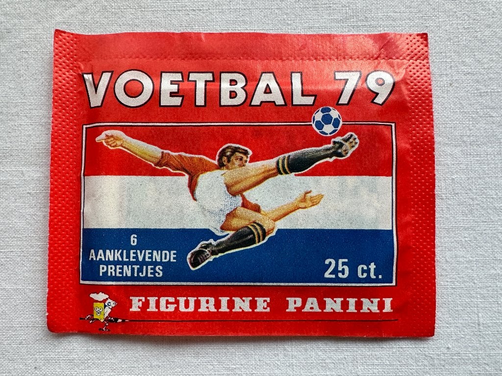 Panini zakje Voetbal 79., Verzamelen, Sportartikelen en Voetbal, Ophalen of Verzenden, Zo goed als nieuw, Overige binnenlandse clubs