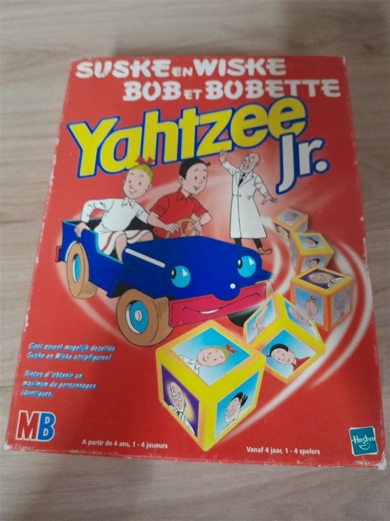 Suske en wiskey Yahtzee - s4646, Verzenden, Zo goed als nieuw