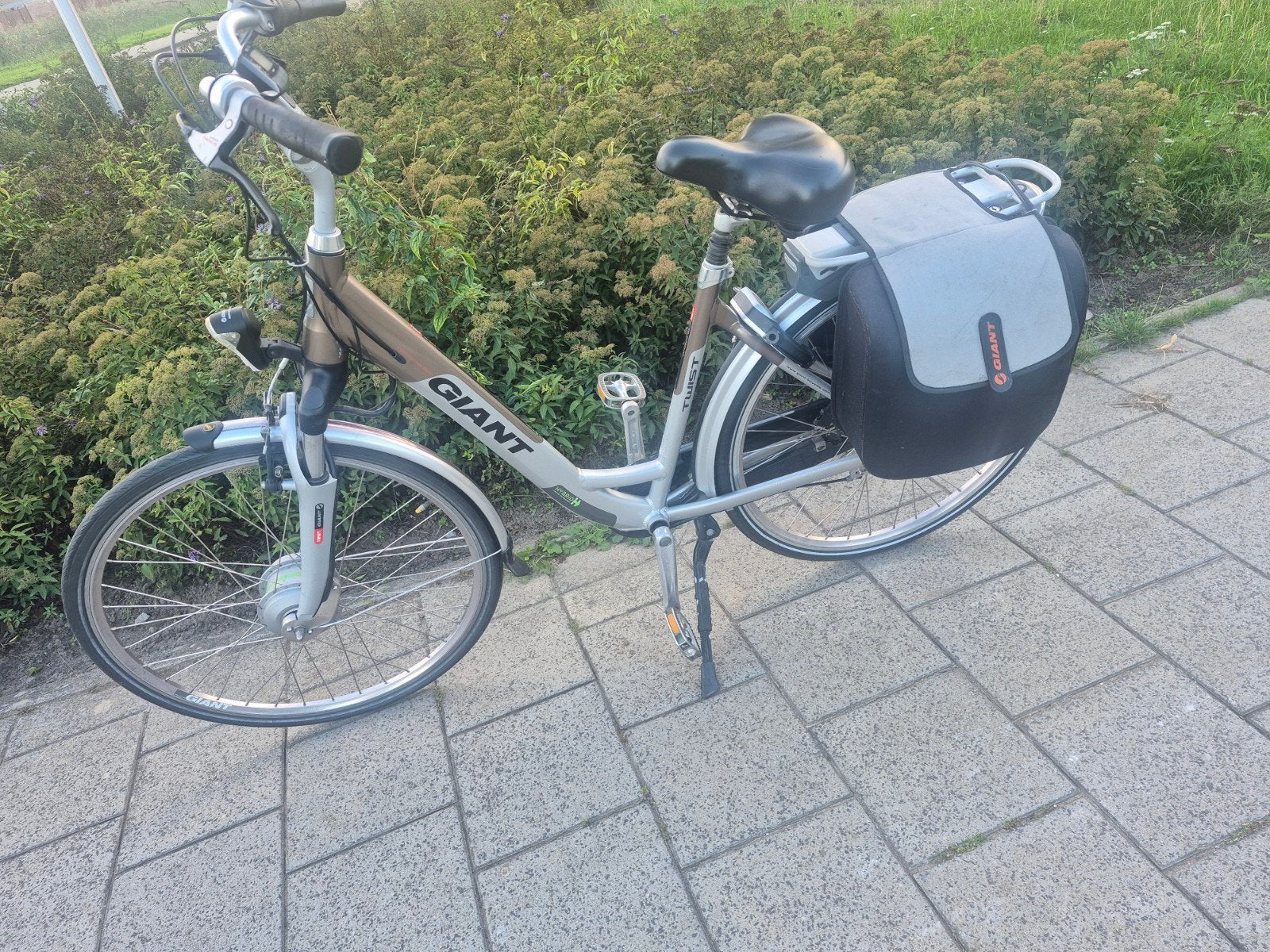 giant twist dubbel accu's, Fietsen en Brommers, Elektrische fietsen, 47 tot 51 cm, Ophalen of Verzenden, Gebruikt, Overige merken