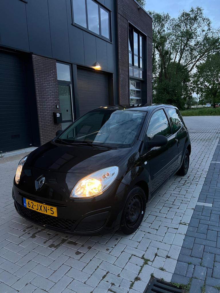 Renault Twingo 1.1 2009 Zwart, Voorwielaandrijving, Twingo, 31 €/maand, 4 cilinders