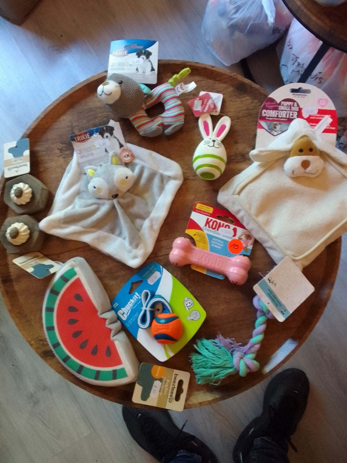 PUPPY PARADIJS: Partij van 10 Luxe Puppyspeeltjes (KONG,, Overige merken, ., Overig speelgoed, Nieuw