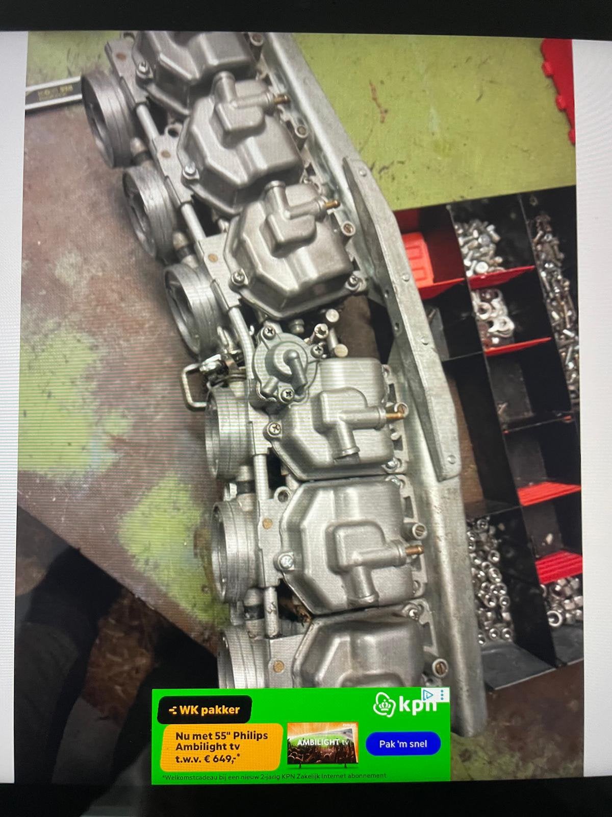 Honda cbx 1000 carburateurs, Motoren, Ophalen of Verzenden, Gebruikt