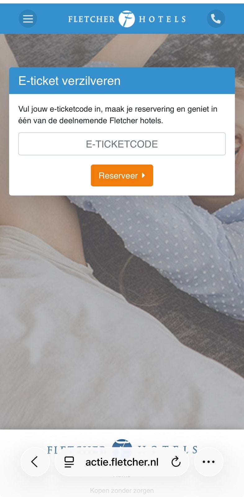 Fletcher Hotelovernachting Voucher voor 2 personen, Tickets en Kaartjes, Hotelbonnen, Twee personen, 1 overnachting