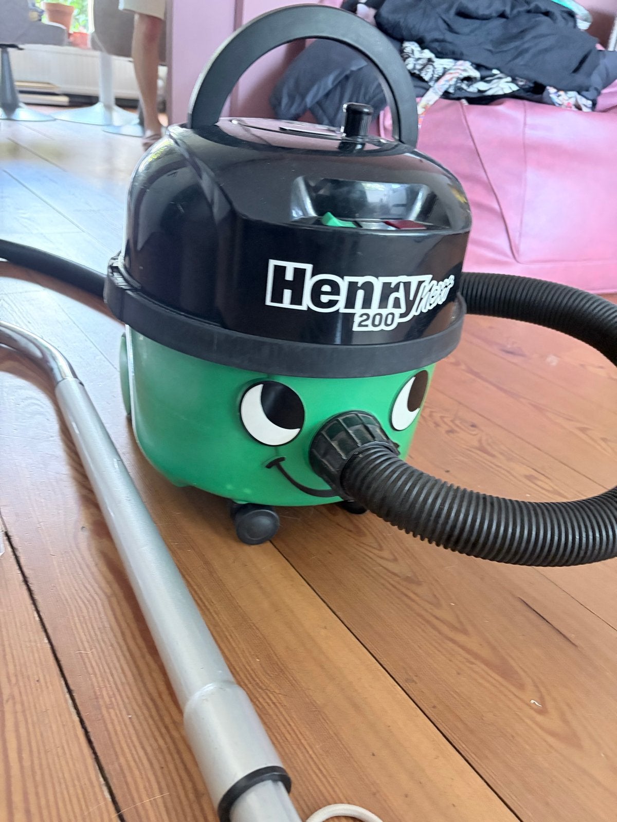 Numatic Henry Next 200 stofzuiger - Krachtig en gebruikt, Witgoed en Apparatuur, Stofzuigers, Gebruikt, Numatic, Sledestofzuiger