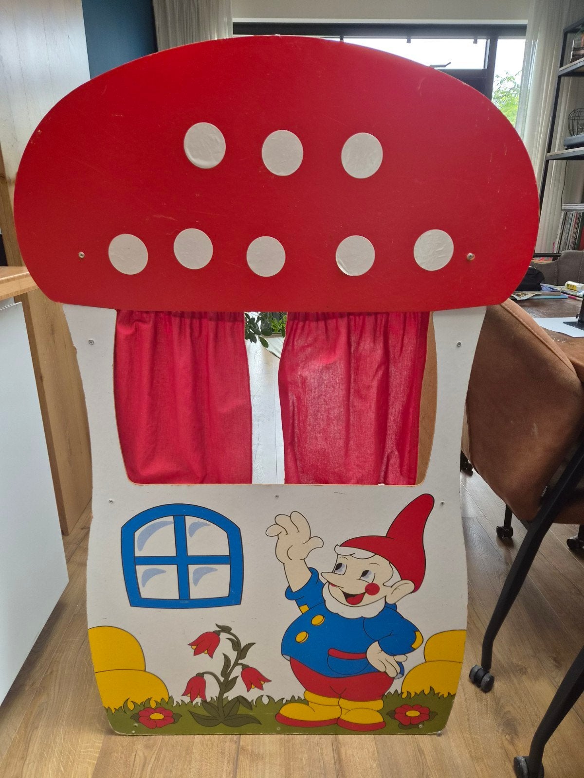 Nostalgische Poppenkast met veel Poppen, Kinderen en Baby's, Ophalen, Gebruikt, Overige typen
