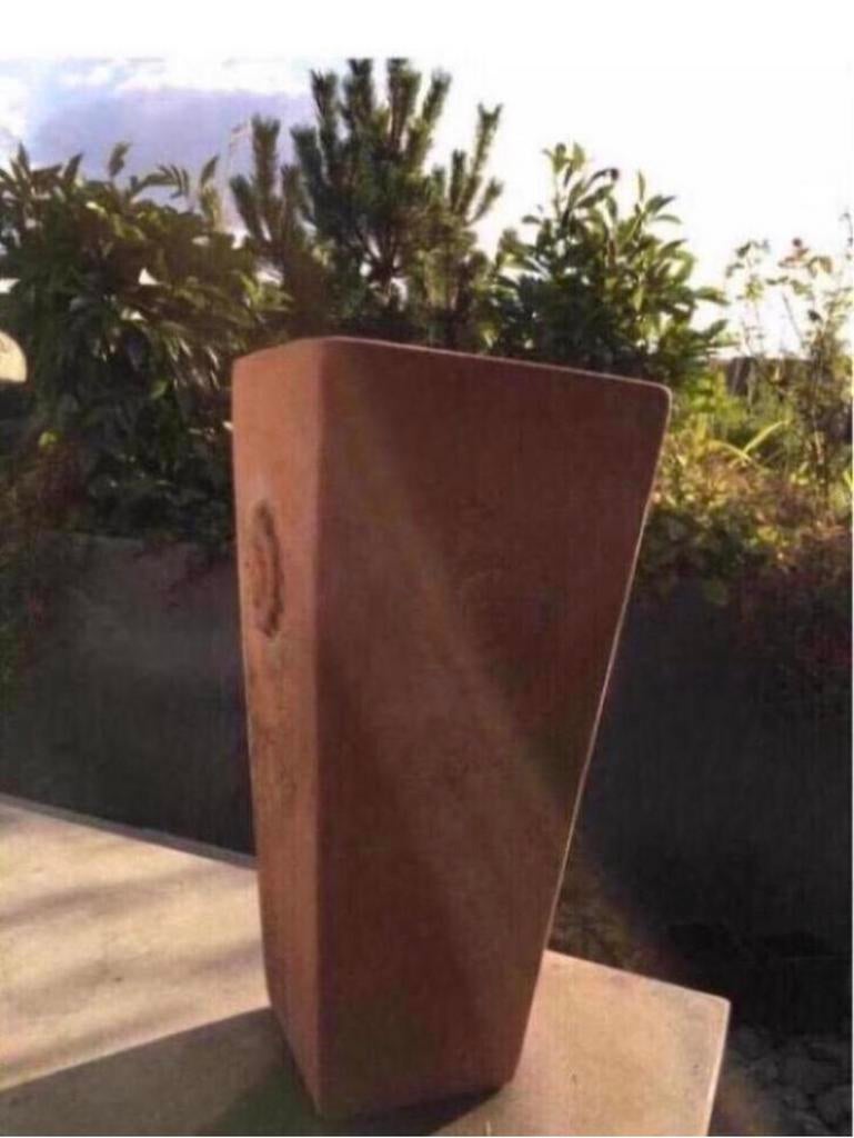 Cascade terracotta stevige Toscaanse bloempot 40cm, 25 tot 40 cm, Ophalen of Verzenden, Zo goed als nieuw, Balkon