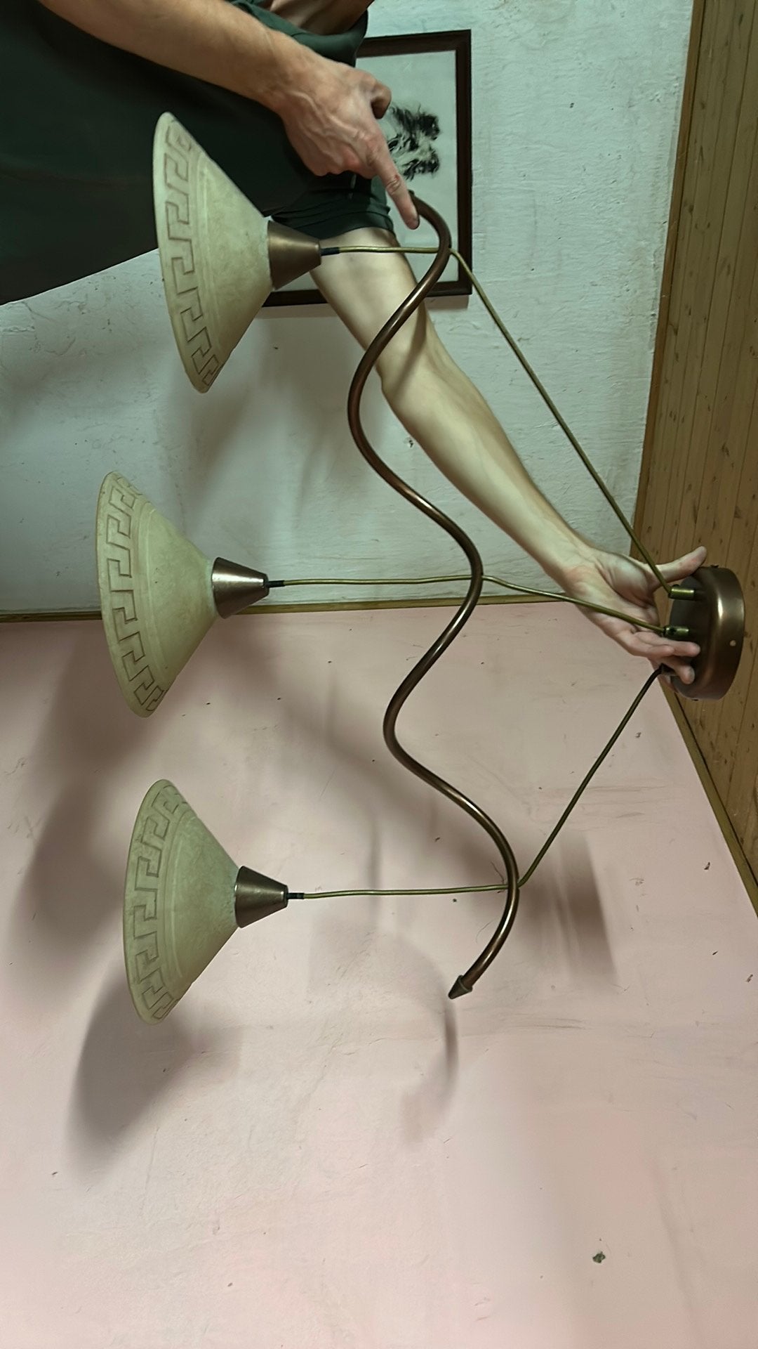 Hanglamp van Massive, Ophalen, Gebruikt, Glas