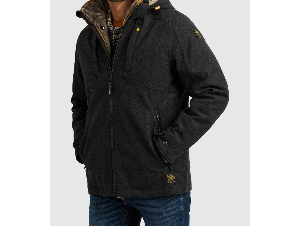 PME Legend Snowpack wollen Jack XL, Maat 56/58 (XL), Ophalen of Verzenden, Zo goed als nieuw, Grijs