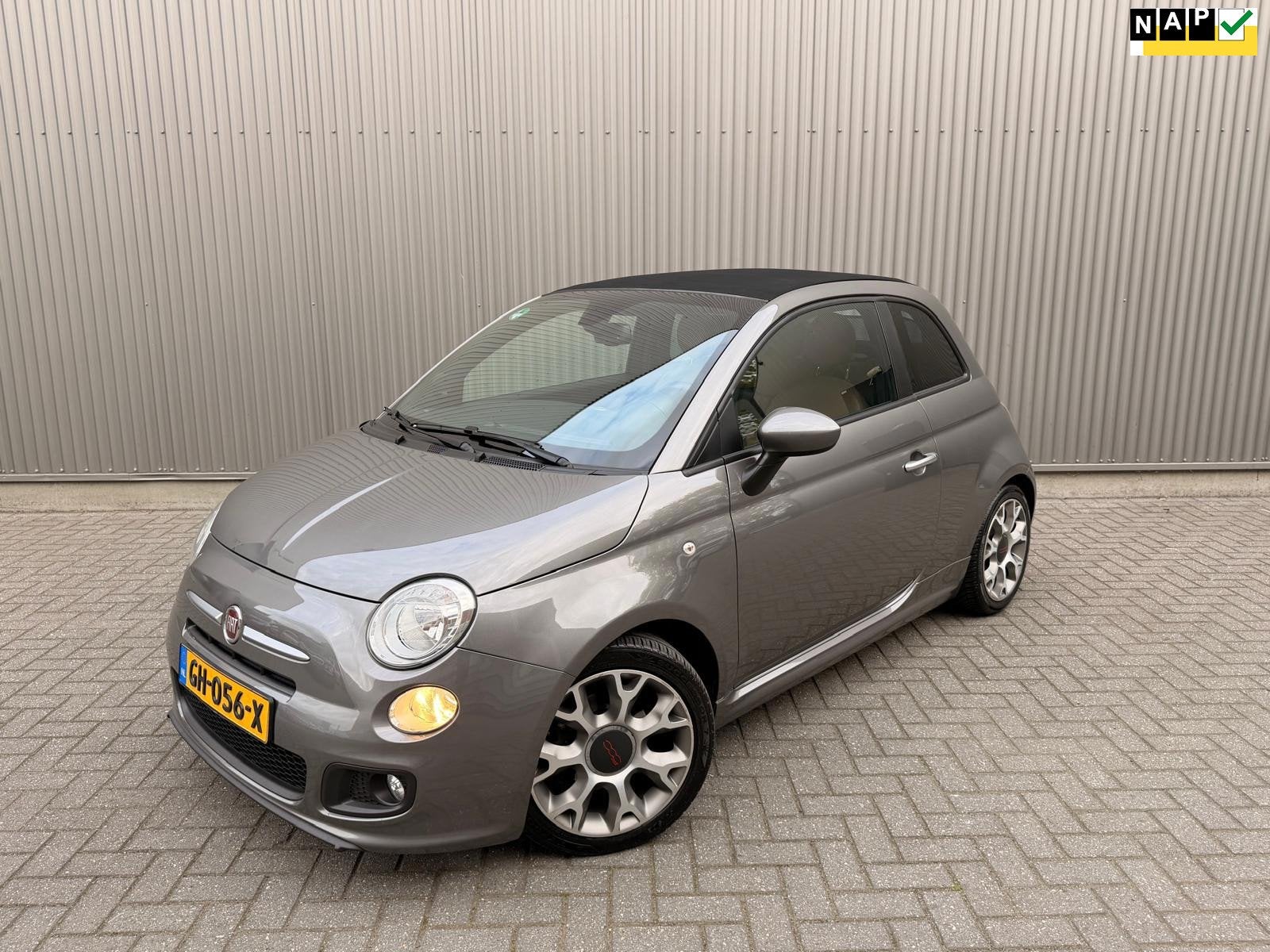 Fiat 500 C 0.9 TwinAir Turbo 500S Leder|PDC|Cruise control|D, Auto's, Fiat, Euro 6, Cabriolet, Handgeschakeld, 26 km/l