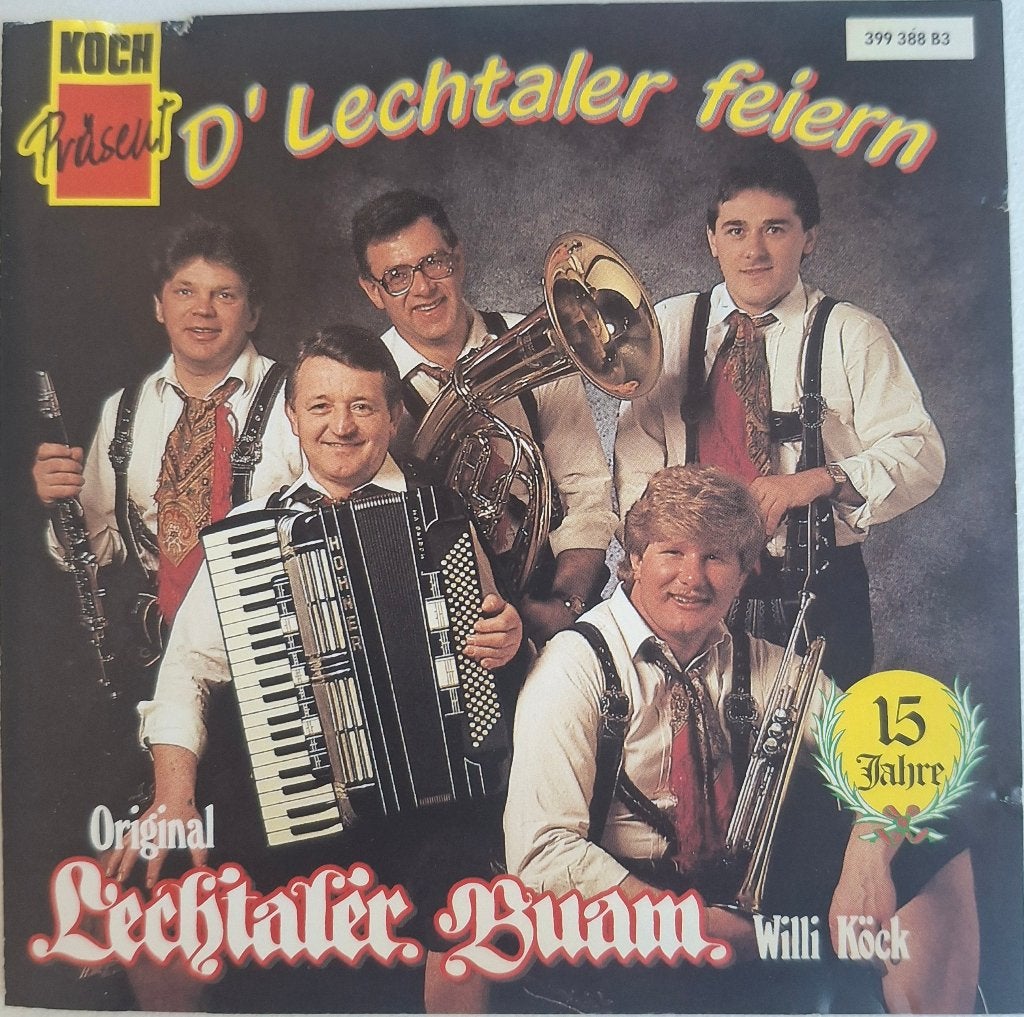 CD - Original Lechtaler Buam - D' Lechtaler feiern, Ophalen of Verzenden, Zo goed als nieuw, Album