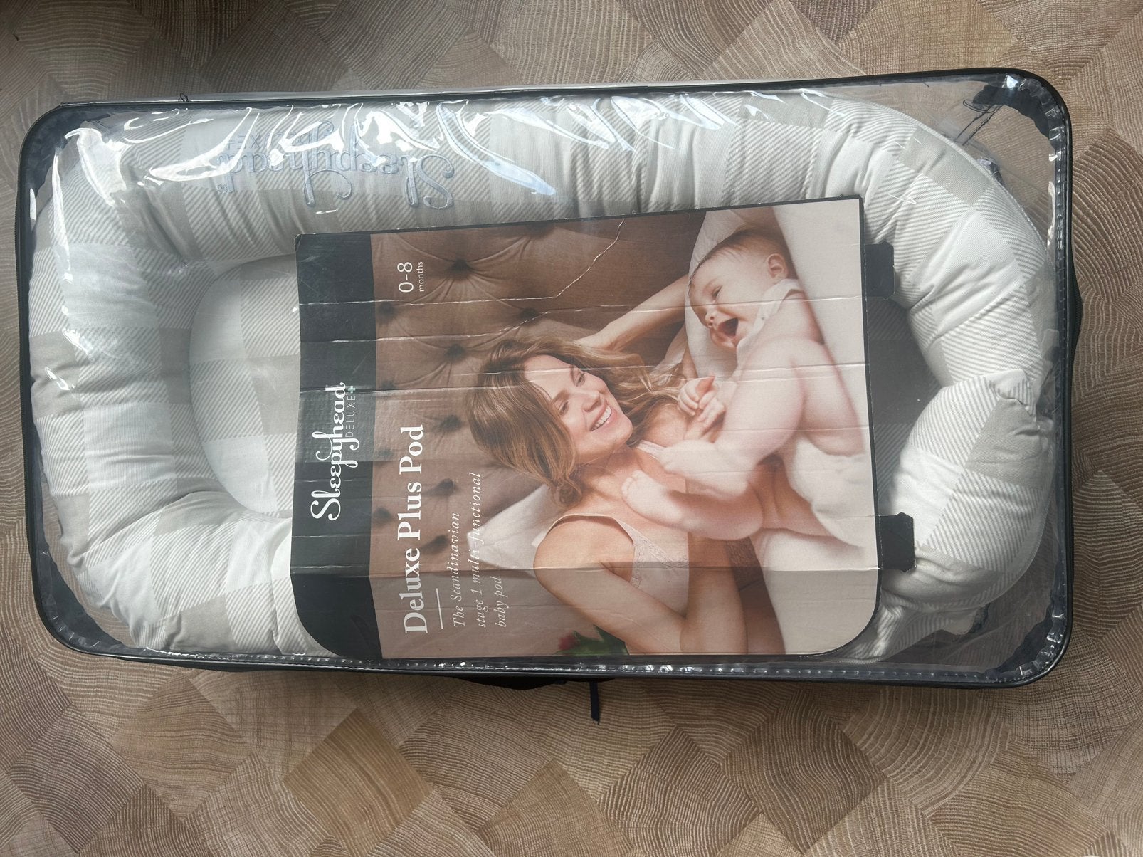 Sleepyhead Deluxe Plus Pod ZGAN - Baby Nest 0-8 maanden, Ophalen, Zo goed als nieuw, Overige typen