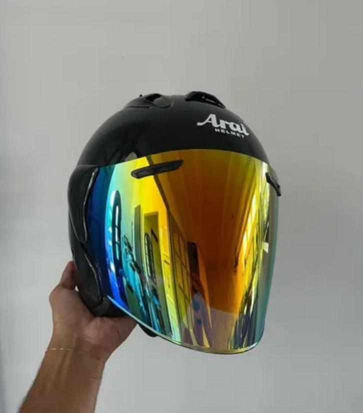 Arai met kleurenvizier, Motoren, Kleding | Motorhelmen, Ophalen of Verzenden, Nieuw met kaartje, Integraalhelm, Arai