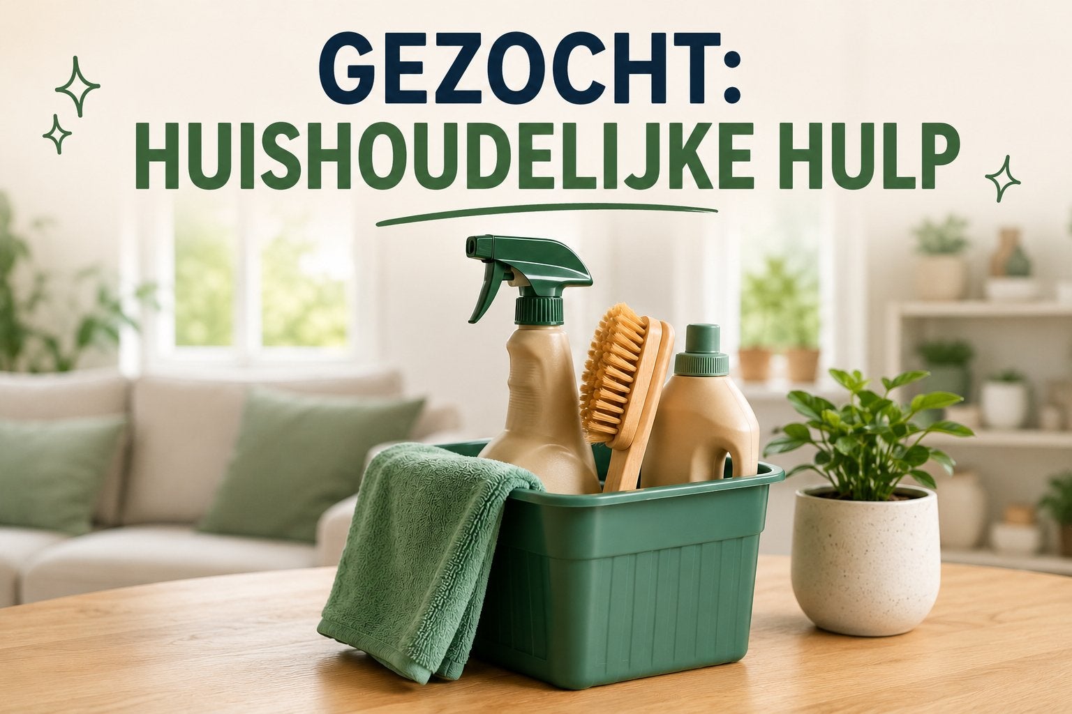 Gezocht: huishoudelijke hulp!, Overige niveaus, Overige vormen
