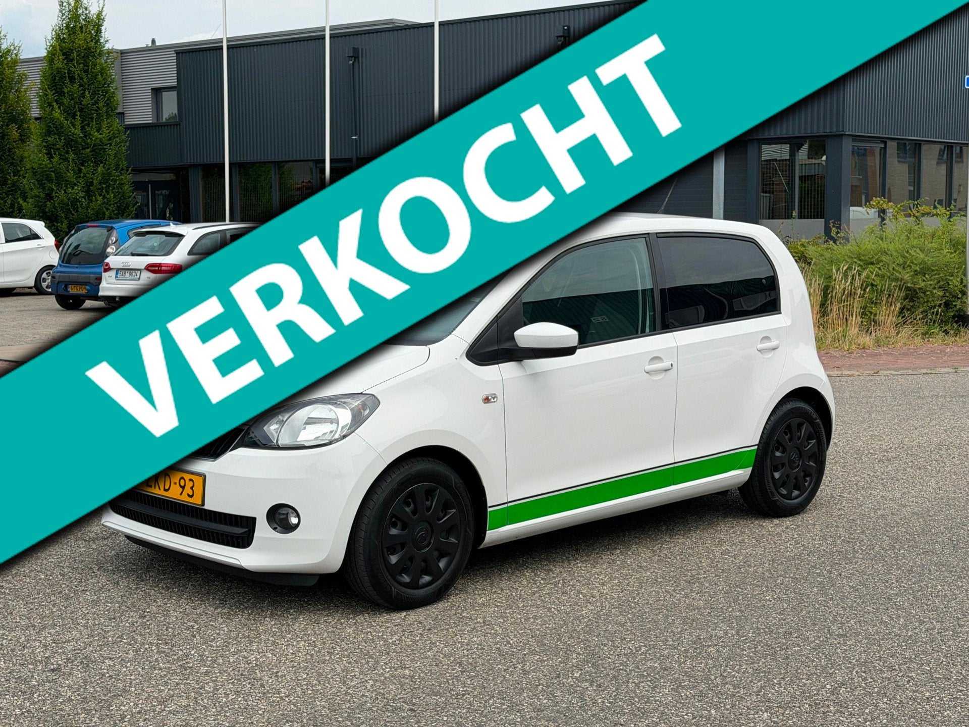Skoda Citigo 1.0 Greentech Edition Navi Pdc Cruise Control, Voorwielaandrijving, Euro 5, Gebruikt, 840 kg