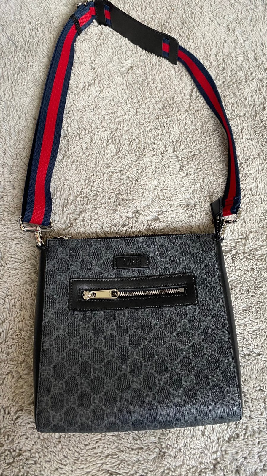 Gucci tas MOET SNEL WEG, Ophalen of Verzenden, Zwart