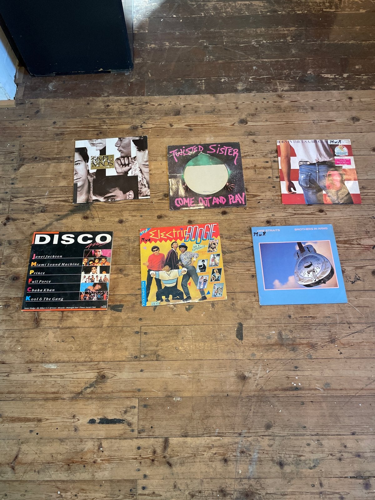 6 Pop en Rock LP's - Diverse Artiesten, Ophalen, LP, Gebruikt, Pop