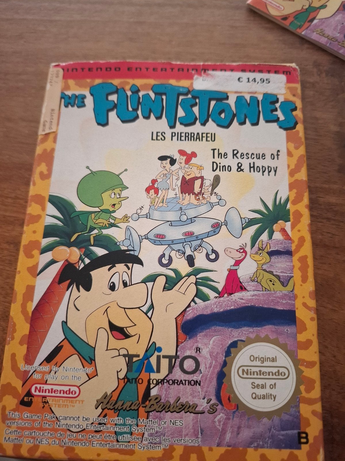 The Flintstones: The Rescue of Dino & Hoppy (NES), Ophalen, 1 speler, Zo goed als nieuw, Platform